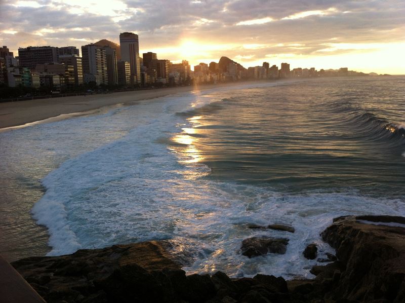 Praia de Copacabana - Cidade do Rio de Janeiro - Rio de Janeiro - Brasil