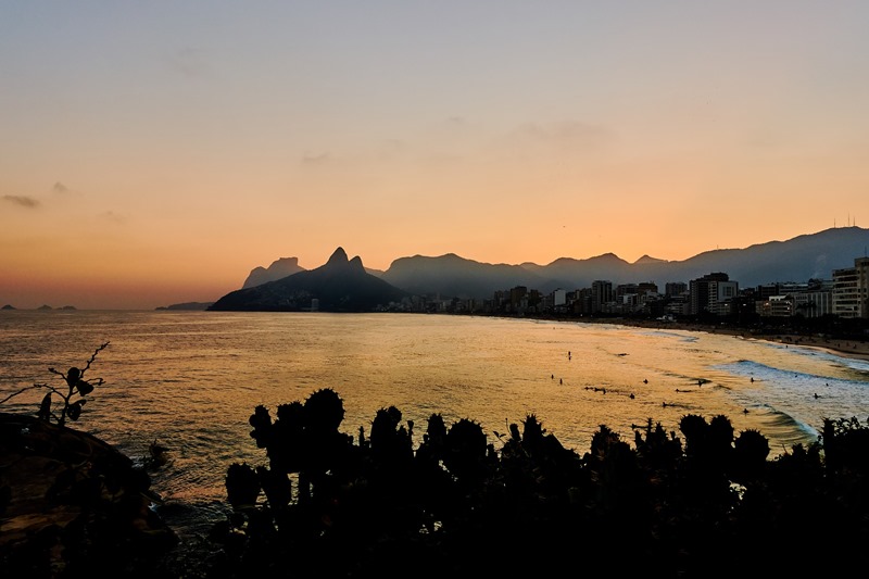 Destinos de viagem - Praia do Arpoador - Cidade do Rio de Janeiro - Estado do Rio de Janeiro - Regio Sudeste - Brasil