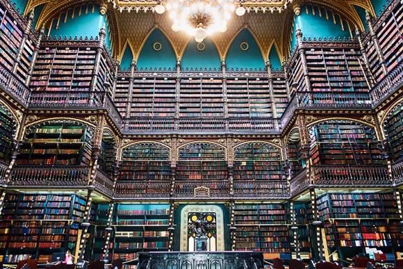 Real Gabinete Portugus de Leitura - Rio de Janeiro - Regio Sudeste - Brasil