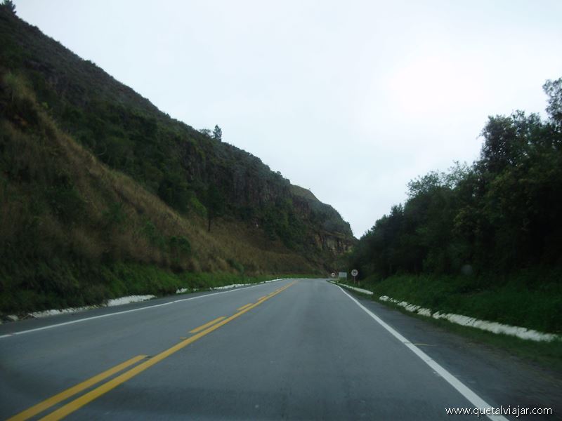 Rodovia BR-282 - Urubici - Serra Catarinense - Santa Catarina - Regio Sul - Brasil