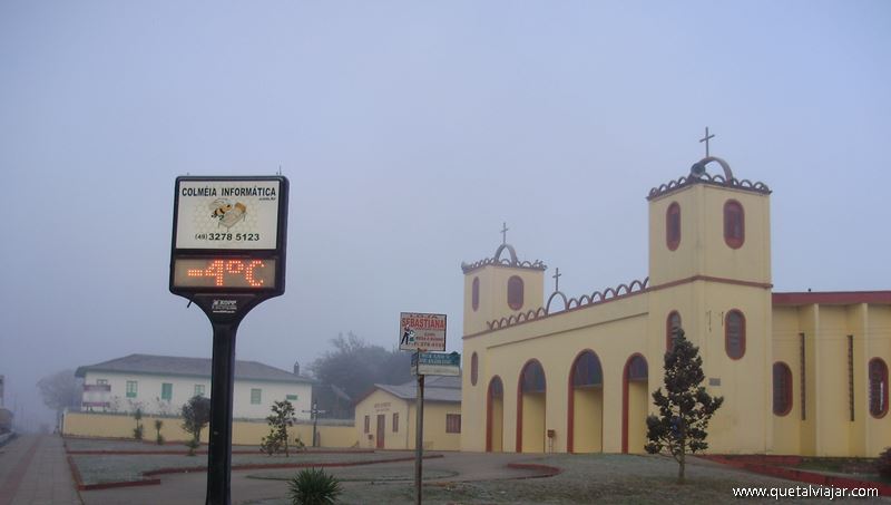 Morro da Igreja - Pedra Furada - Urubici - Serra Catarinense - Santa Catarina - Regio Sul - Brasil