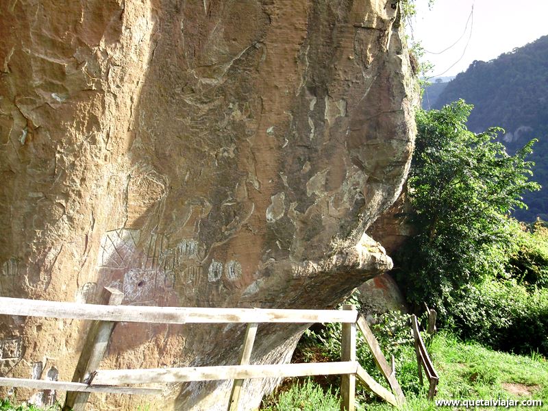 Inscries rupestres - Urubici - Serra Catarinense - Santa Catarina - Regio Sul - Brasil