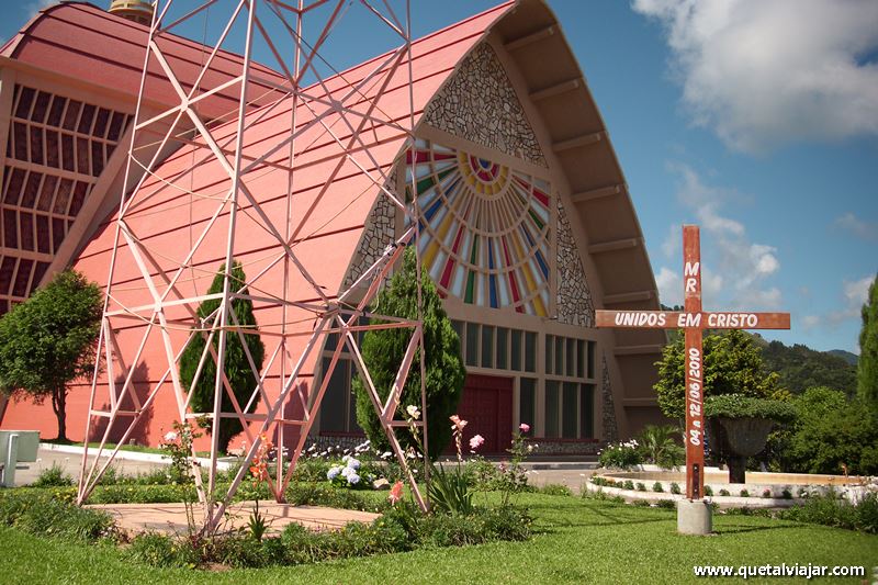 Igreja Matriz - Urubici - Serra Catarinense - Santa Catarina - Regio Sul - Brasil