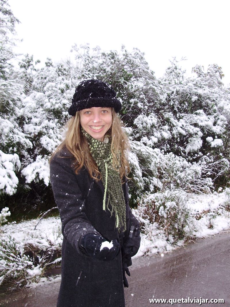 Neve em Urubici - Neve no Morro da Igreja - Serra Catarinense - Santa Catarina - Regio Sul - Brasil