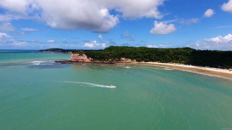 Praia do Madeiro - Tibau do Sul - Litoral Sul - Estado do Rio Grande do Norte - Regio Nordeste - Brasil