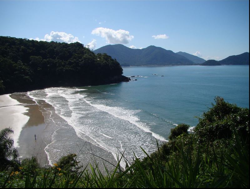 Praia Dura - Ubatuba - Litoral Norte de So Paulo - Costa Verde - Regio Sudeste - Brasil