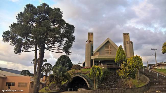 Igreja Matriz SantAna - Urupema - Serra Catarinense - Estado de Santa Catarina - Regio Sul - Brasil