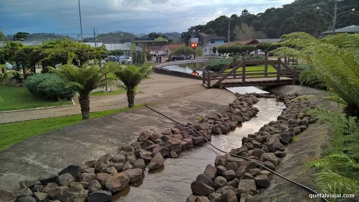 Viajar no feriado de Carnaval para a cidade de Urupema - Carnaval 2026 em Urupema - Praa Municipal Manoel Pinto de Arruda - Serra Catarinense - Estado de Santa Catarina - Regio Sul - Brasil