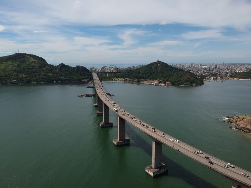 Praia da Costa - Terceira Ponte - Vila Velha - Estado do Esprito Santo - Regio Sudeste - Brasil