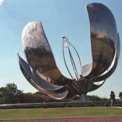 Plaza de las Naciones Unidas no bairro Recoleta - Buenos Aires - Argentina