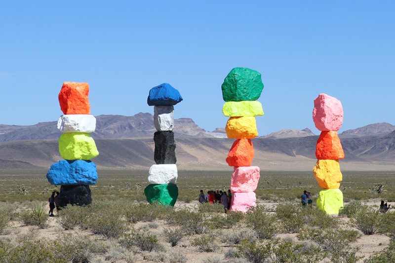 Seven Magic Mountains (Sete Montanhas Mgicas), Nevada, Estados Unidos