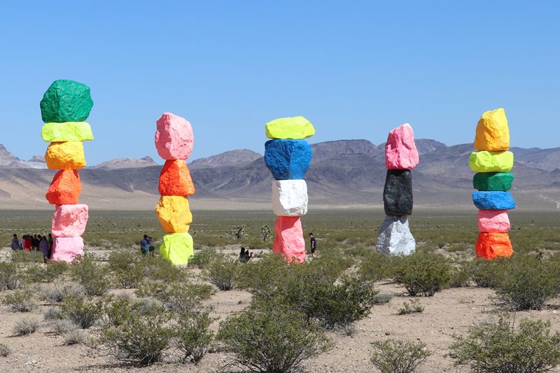 Seven Magic Mountains (Sete Montanhas Mgicas), Nevada, Estados Unidos