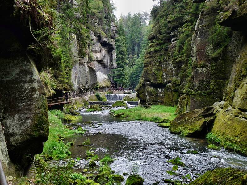 O Parque Nacional da Sua Bomia  uma das atraes naturais da Repblica Tcheca