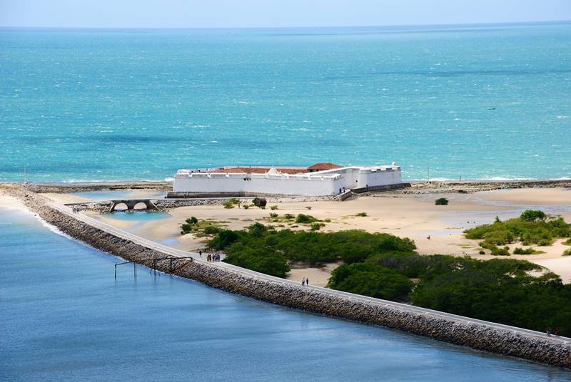 Forte dos Reis Magos - uma das muitas atraes de Natal, capital do Rio Grande do Norte. A cidade preferida dos brasileiros para viajar no vero de 2021 - Foto: Onesimo.santos