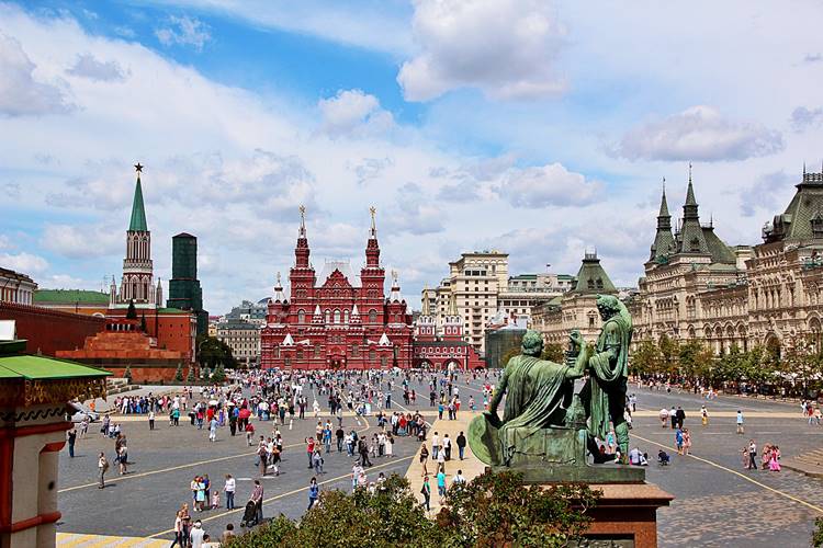 Praa Vermelha - Moscou, capital da Rssia