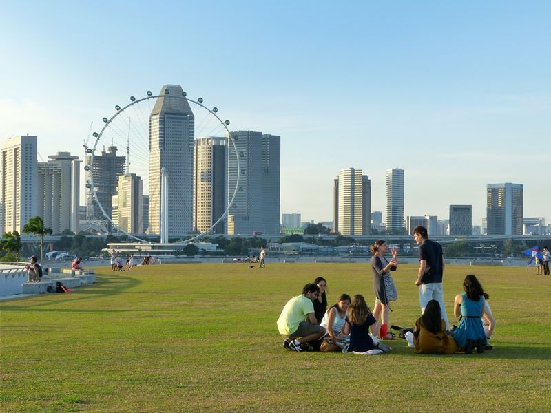 Marina Barrage - Singapura - sia