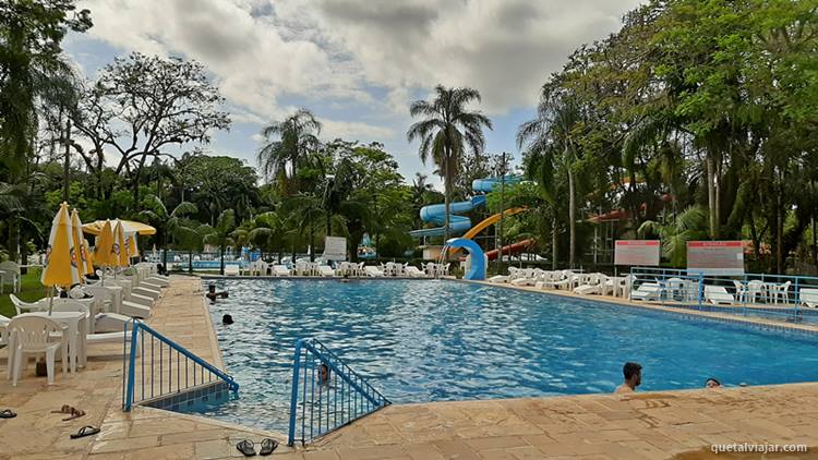 Parque Aqutico - Hotel Termas do Gravatal - Complexo Turstico Termas do Gravatal - Estado de Santa Catarina - Regio Sul - Brasil