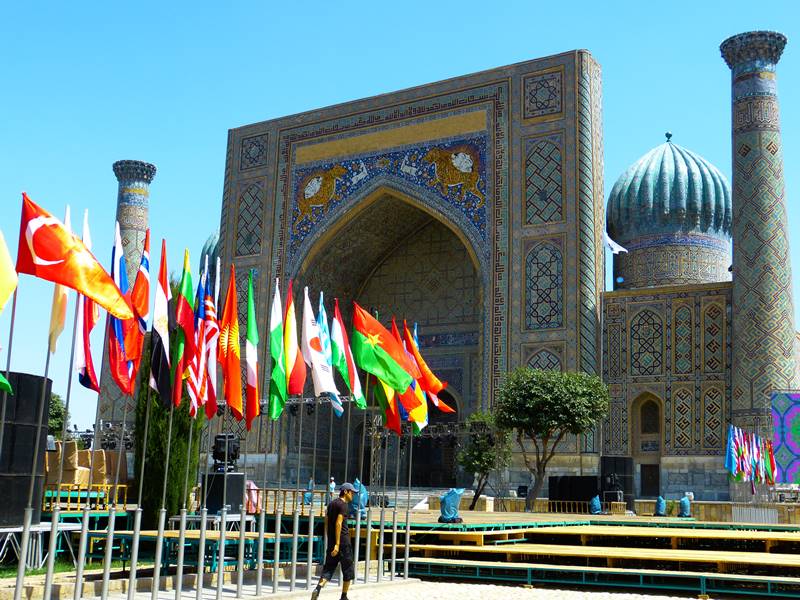 Antes da pandemia, mais de cinco milhões de estrangeiros visitaram o Uzbequistão (Usbequistão)
