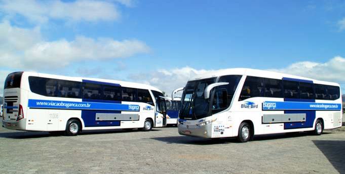 nibus de viagens intermunicipais da Auto Viao Bragana Ltda. - Empresas de nibus do Brasil